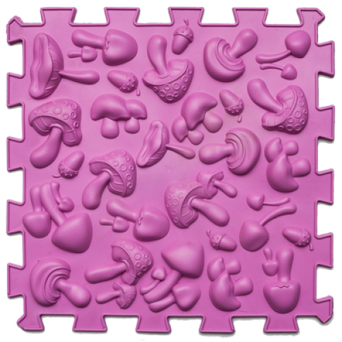Orthopädische Sensorik Strukturmatten "Puzzle Mix" 6 Elemente Weiche