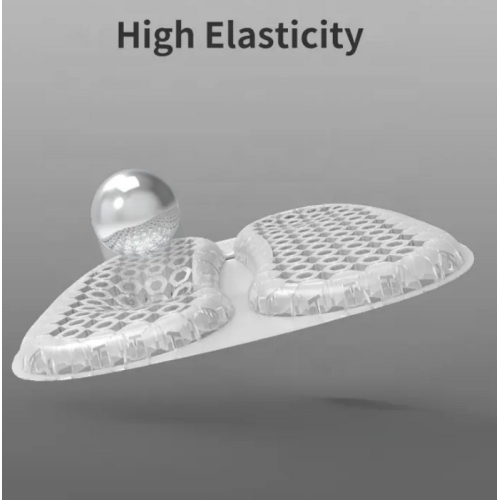 Honeycomb gel-patterned seat Honeycomb gel-patterned seat