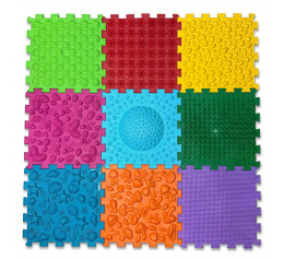 Masážní podložka Mix Puzzle 9 dílů AKTUALIZOVANÁ
