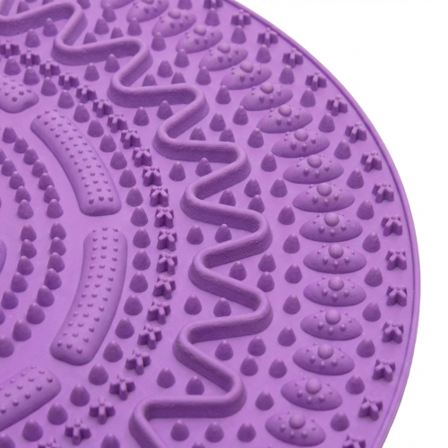 Massage mat Ortek Spikes, 4 pieces Lilac