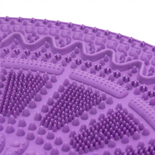 Massage mat Ortek Spikes, 4 pieces Lilac