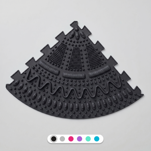 Масажний килимок Ortek Spikes, 1 шт. Графіт Масажний килимок Ortek Spikes, 1 шт. Графіт