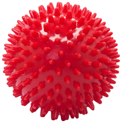 Harter Massageball mit Stacheln, Igelball d=9cm
