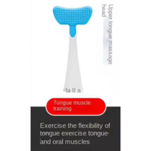 Masaj electric logopedic pentru mușchii limbii și ai gurii