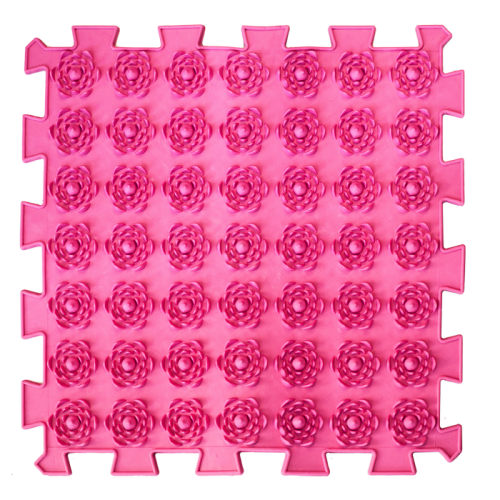 Massage orthopedic mat "Puzzle Mix" Lotus 1 module