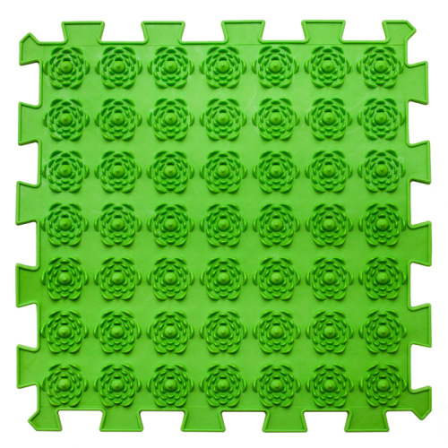 Massage orthopedic mat "Puzzle Mix" Lotus 1 module