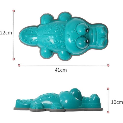 Set of balancing stones Crocodile for children