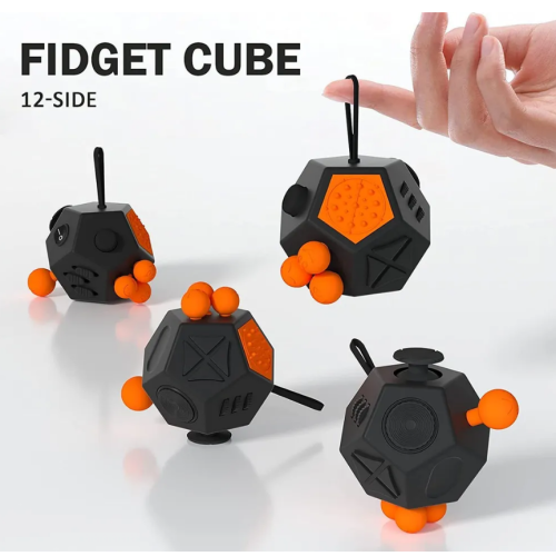 Fidget kocka na rozvoj jemnej motoriky Senzorická antistresová hračka Fidget kocka na rozvoj jemnej motoriky Senzorická antistresová hračka