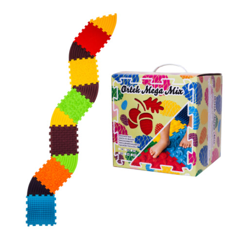 Килимок масажний Ortek Puzzle 6 елементів + 6 трикутників Килимок масажний Ortek Puzzle 6 елементів + 6 трикутників