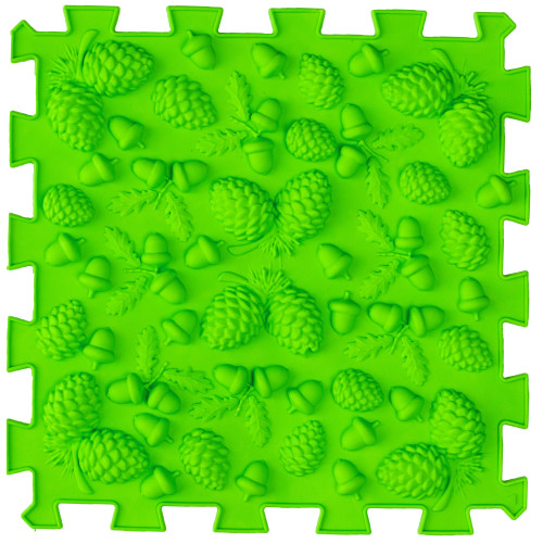 Szenzoros szőnyeg 24 elemből álló Puzzle Mix