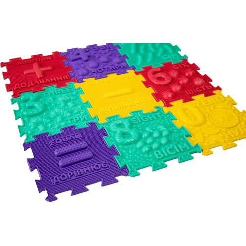 Massage mat Puzzle Ortek Mathematics 32 modules