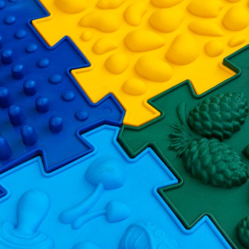 Sensorik Strukturmatten für Hunde Puzzle "Mega Mix" 18 Elemente
