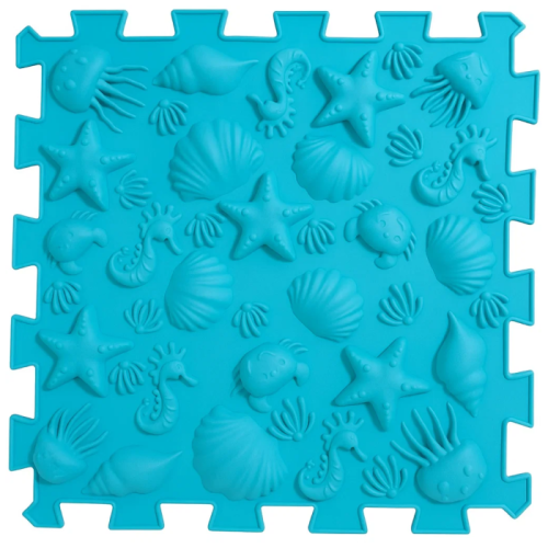 Masážní podložka Ortek Mix Puzzle 6 dílů + 6 sektorů PASTEL Masážní podložka Ortek Mix Puzzle 6 dílů + 6 sektorů PASTEL