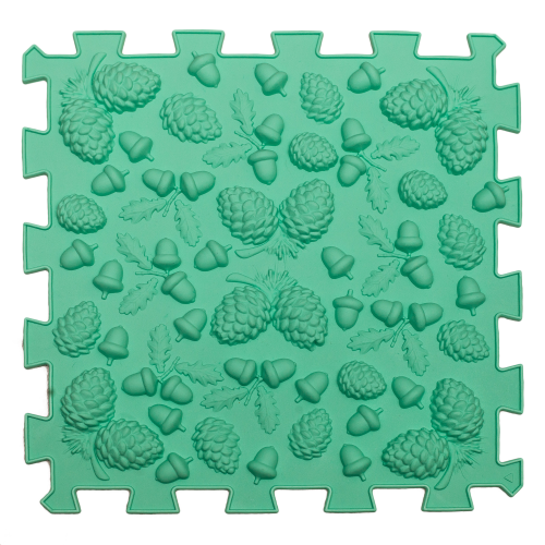 Masážní podložka Puzzle Mix Pastel 8 prvků