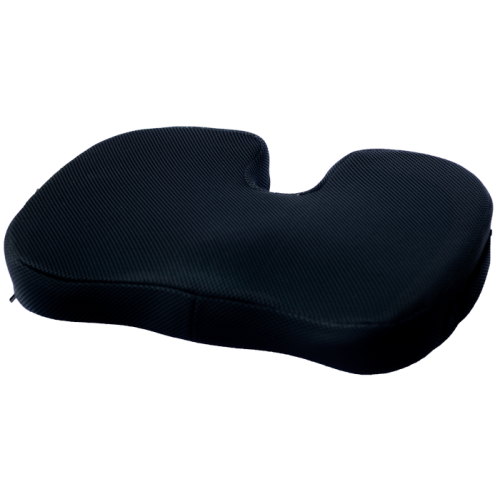 Gelový polštář z paměťové pěny na sezení Zdravotní podsedák na židli měký 45х35х7 cm na zipu