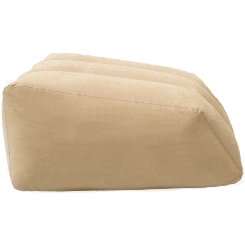 Aufblasbares Beinkissen, Venenkissen mit Pumpe 63x60x23cm