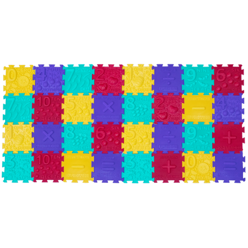 Massage mat Puzzle Ortek Mathematics 32 modules