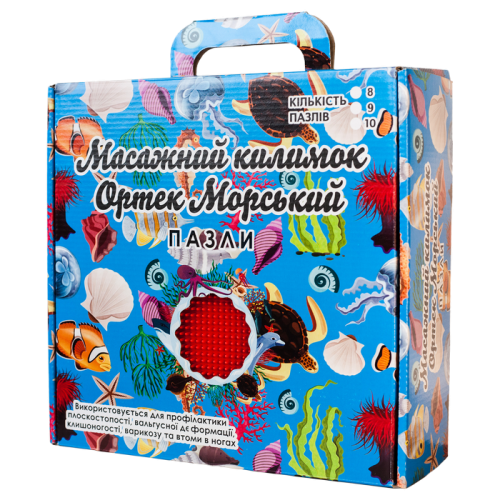 Senzorický chodník pre deti Ortek "Puzzle Morské" 9 modulov