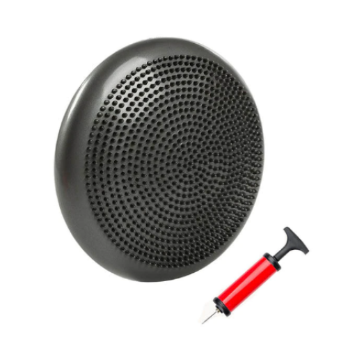 Massage balance cushion D 33 cm, inflatable with pump