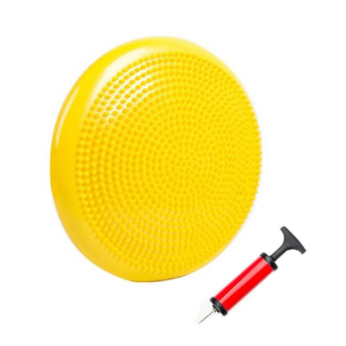 Massage balance cushion D 33 cm, inflatable with pump