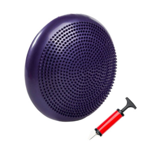 Massage balance cushion D 33 cm, inflatable with pump