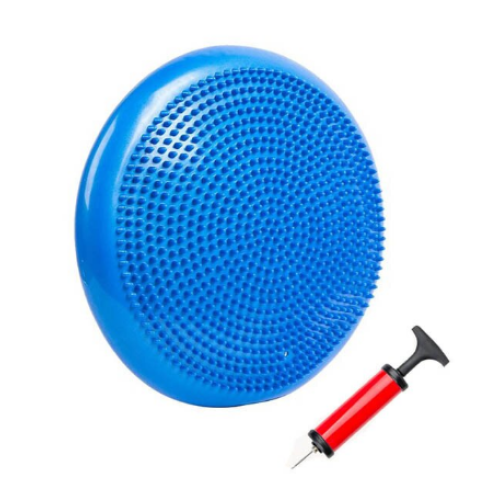 Massage balance cushion D 33 cm, inflatable with pump
