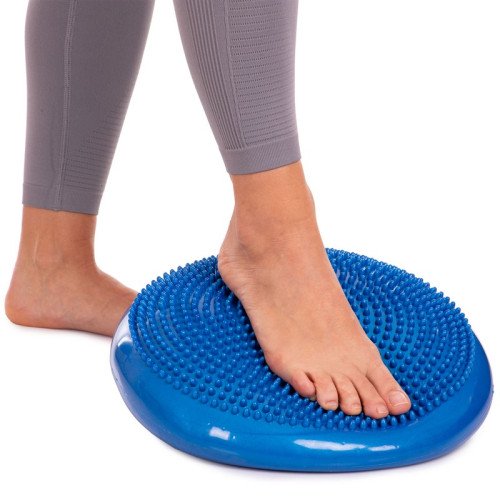 Massage balance cushion D 33 cm, inflatable with pump