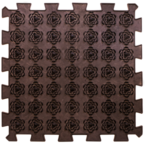 Massage orthopedic mat "Puzzle Mix" Lotus 1 module