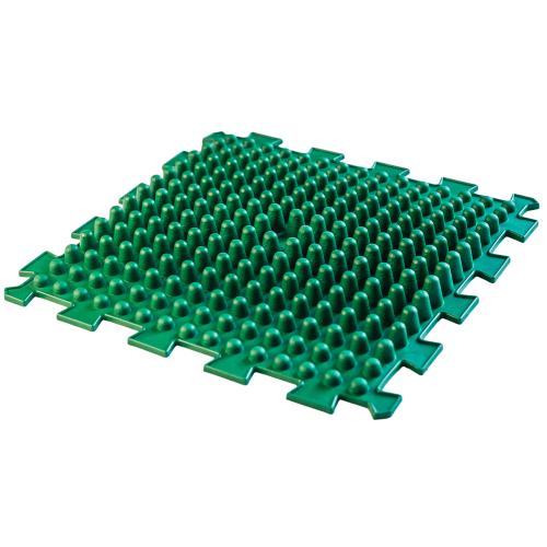 Massage orthopedic mat "Puzzle Mix" Tower 1 module